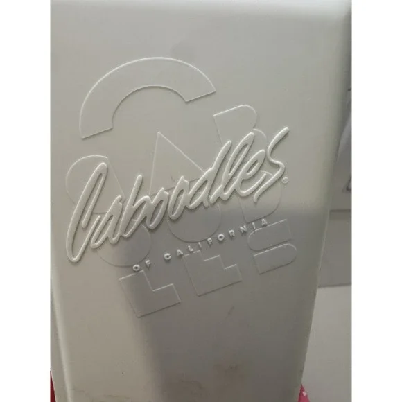 Vintage Caboodles Large Makeup Case 3 Tier Mirror Pink Model 2630 Made USA - Picture 3 of 8